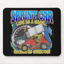 La vie de voiture de sprint tapis de souris