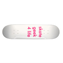 la vie du geek 4 de patin plateau de skate