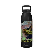 La vie est des randonneurs Collectio d'un magma/mo Bouteille D'eau Réutilisable