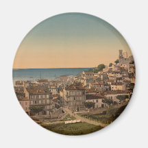 La vieille ville, Cannes, France Magnets