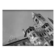 La ville hantée voyage des cartes de visite modèles de cartes de visite