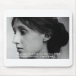 La Virginie Woolf dinent/cadeaux bons de citation  Tapis De Souris