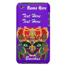 La vue de Bacchus de mythologie de mardi gras veui Coques iPod Touch