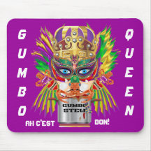 La vue de la Reine de gombo de festival veuillez l Tapis De Souris