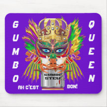 La vue de la Reine de gombo de festival veuillez l Tapis De Souris