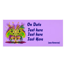 La vue de la Reine de mardi gras note svp Double Cartes Customisées