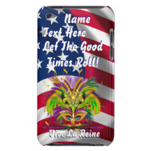La vue de la Reine de mardi gras note svp Coque iPod Case-Mate