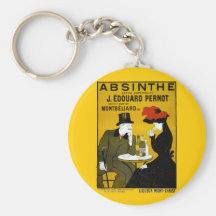 L'ABSINTHE fait le coeur se développer plus affect Porte-clés