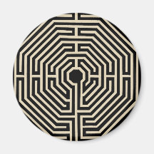 labyrinthe de mandala aimant