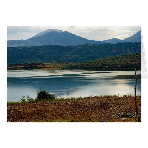 Lac Amvrakia Cartes De Vœux