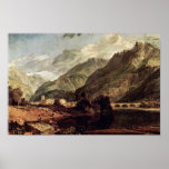 Lac Buttermere, avec la vue partielle de Cromackwa Posters