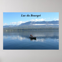 Lac du Bourget - Poster