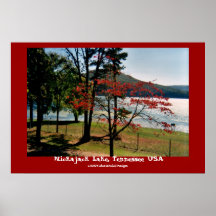 "Lac Nickajack, Tennessee Etats-Unis " Posters
