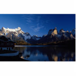 Lac Pehoe, parc national de Torres del Paine, Chil Photo Sculpture