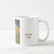 Lac vert Manchester Vermont Tasse