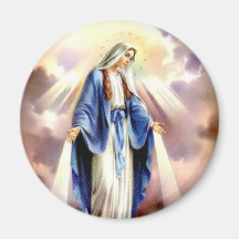 L'acceptation de Mary Magnets Pour Réfrigérateur