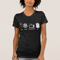 l'achat de travail consomment meurent t-shirts