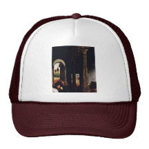 L'adieu du Christ au petit groupe de Maria par le  Casquette