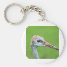 L'ado de grue de Sandhill Porte-clef