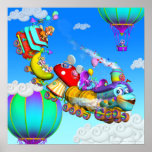 L'affiche du train 18x18 de GiggleBelly