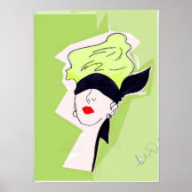 L'affiche Rene Gruau a inspiré l'illustration