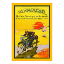 L'affiche vintage volante de la publicité de ~ de  posters