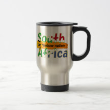 L'Afrique du Sud - la nation d'arc-en-ciel Tasse