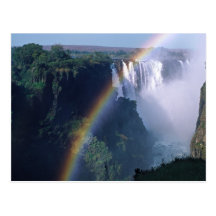 L'Afrique, Zimbabwe. Les chutes Victoria Cartes Postales