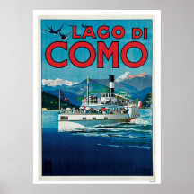 Lago di Como Affiche