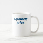 L'agronomie est amusement tasse à café