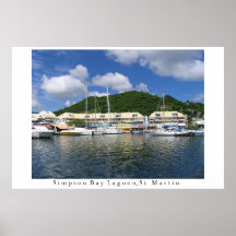 Lagune de baie de Simpson Posters