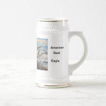 L'aigle chauve américain de protecteur… tasse