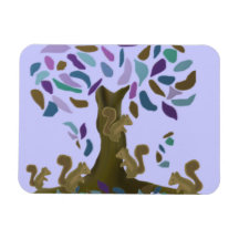 L'aimant de prime de cabane dans un arbre d'écureu magnets rectangulaires
