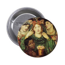 L'aimé par Raphael Rossetti de Dante Badges
