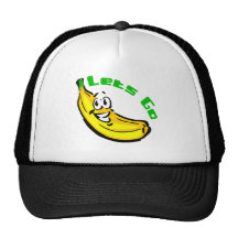 Laisse aller des bananes casquette de camionneur