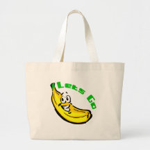 Laisse aller des bananes sac fourre-tout