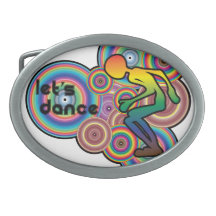 Laisse la boucle de ceinture de danse