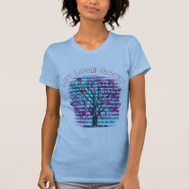 Laissez l'amour se développer t-shirts