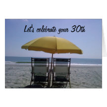 LAISSEZ LES USA CELEBRAT VOTRE "30ème" ENSEMBLE Carte De Vœux
