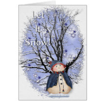 Laissez lui neiger carte