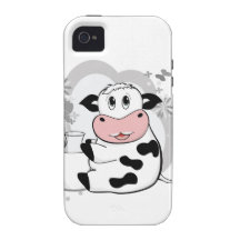 Lait boisson de vache étui vibe iPhone 4