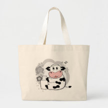 Lait boisson de vache sacs fourre-tout