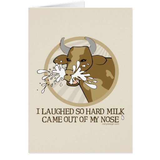 Lait de vache mon nez cartes