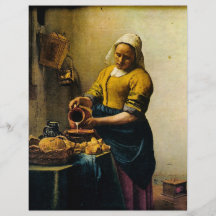 Lait se renversant de la bonne de Vermeer (circa 1 Tract
