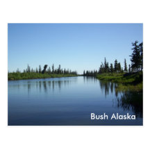 l'Alaska en amont 2010 Carte Postale