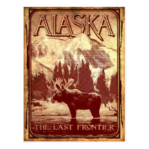 L'Alaska - la dernière frontière Cartes Postales