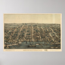 L'Alexandrie, la Virginie 1863 Posters