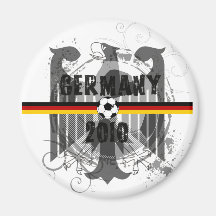 L'Allemagne 2010 cadeaux allemands du football d'a Aimant