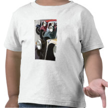 L'Allemagne, Bavière-Bavière, Munich. Voiture 5 de T-shirt