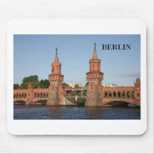 L'Allemagne Berlin Oberbaumbrucke (St.K.) Tapis De Souris